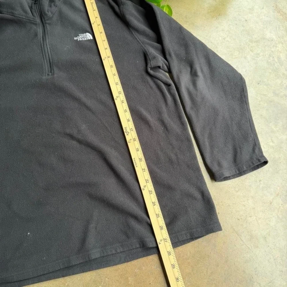 Vintage The North Face black quarter zip fleece